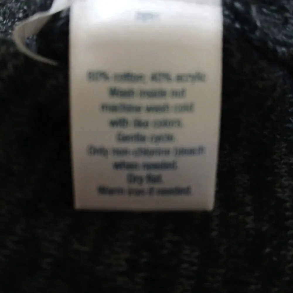 urban pipeline sweater Grey's Cozy  Preppy Size L
